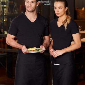 [AP01] Short waist apron w86xh50cm