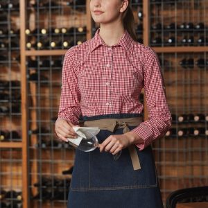 [AP10] Denim Half Apron