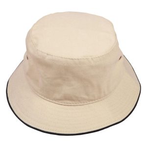 [CH31] soft washed sandwich bucket hat