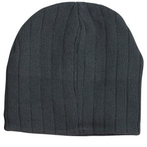 [CH64] Cable Knit Beanie with Fleece Head Band