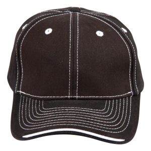 [CH65] Premium Cotton Twill Contrast Trim Cap