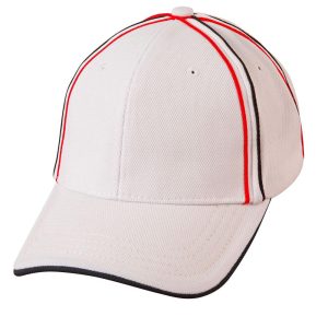 [CH76] Tri-color pique mesh structured cap