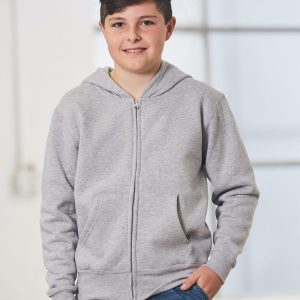 [FL03K] Kid's full-zip fleecy hoodie