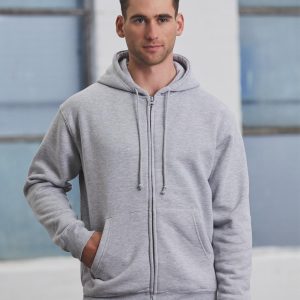 [FL03] Men's full-zip fleecy hoodie
