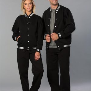 [FL11] Adult's Fleece Varsity Jacket