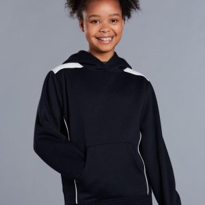 [FL19K] Kids' Kangaroo Pocket Contrast Hoodie