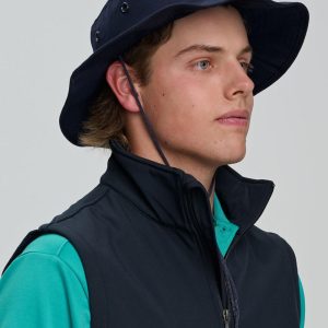 [H1035] Surf hat with clip on chin strap