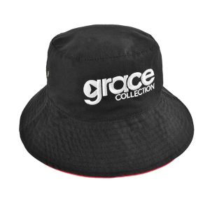 HE359 Reversible bucket hat with adjustable toggle