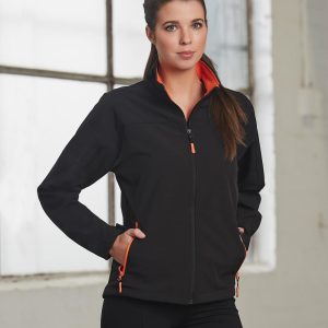 [JK16] Ladies' Softshell Contrast Jacket