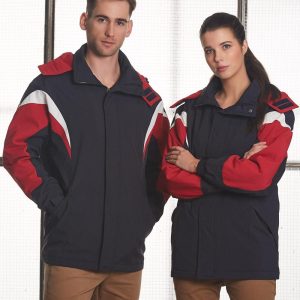 [JK28] bathurst tri-color jacket with hood