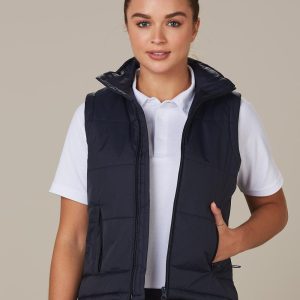 [JK30] Ladies' Nylon Rip-stop Padded Vest