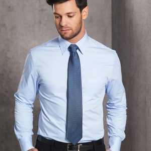 [M7030L] Men's Fine Twill L/S Shirt