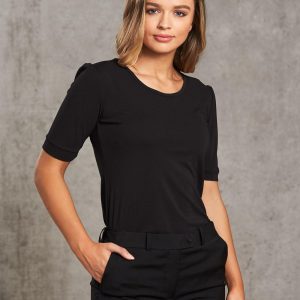 [M8800] Women's Scoop Neck T-Top