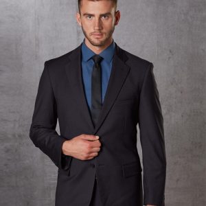 [M9130] Men's Poly/Viscose Stretch Jacket