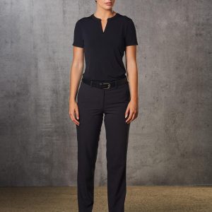 [M9440] Women's Flexi Waist Utility Pants in Poly/Viscose Stretch