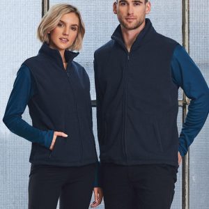 [PF02] Unisex Polar Fleece Vest.