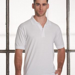 [PS22] mens tight pique knit S/S polo