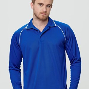 [PS43] Men's cooldry raglan L/S polo