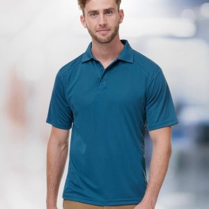 [PS59] mens bamboo charcoal S/S Polo