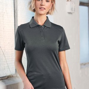 [PS60] ladies bamboo charcoal S/S Polo