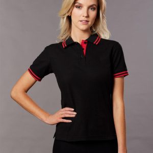 [PS66] Ladies' Truedry Contrast S/S Polo