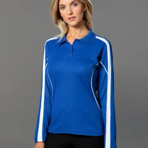 [PS70] Ladies' TrueDry Long Sleeve Polo