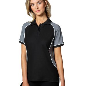[PS78] Ladies' TrueDry Tri-colour S/S Pique Polo