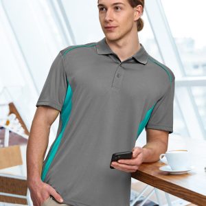 [PS79] Men's Cooldry S/S Contrast Interlock Polo