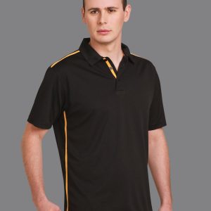 [PS83] Men's rapid cool short sleeve contrast polo