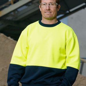 [SW09] Hi-Vis two tone safety windcheater