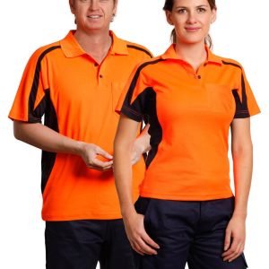 [SW25] mens truedry S/S safety polo