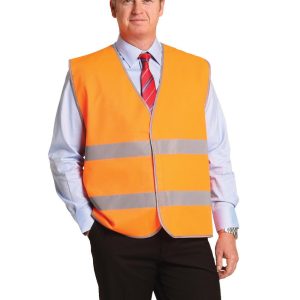 [SW44] Hi-Vis Safety Vest With Reflective Tapes