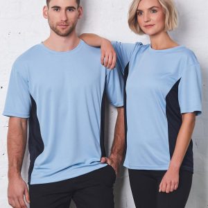 [TS12] CoolDry short sleeve contrast tee