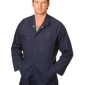 [WA08] Men's Cotton Drill Coverall-Stout