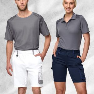 [WP04] Unisex Utility Stretch Cargo Work Shorts