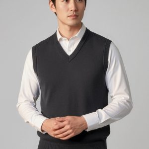 Woolmix Mens Knit Vest