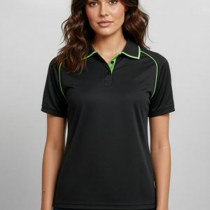 Fusion Womens Short Sleeve Polo