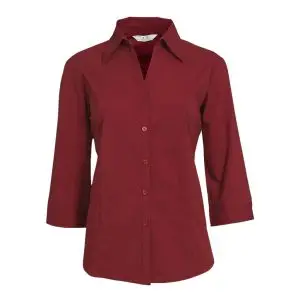 Metro Womens 3/4 Sleeve Shirt
