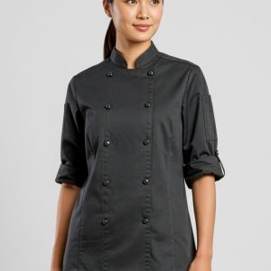 Gusto Womens Long Sleeve Chef Jacket