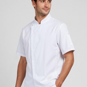 Alfresco Mens Short Sleeve Chef Jacket