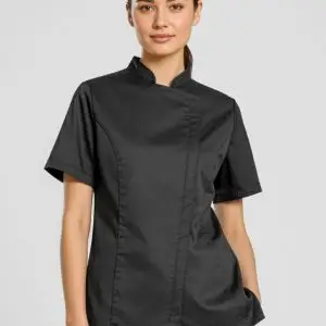 Alfresco Womens Short Sleeve Chef Jacket