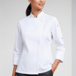 Alfresco Womens Long Sleeve Chef Jacket