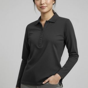 Crew Womens Long Sleeve Polo