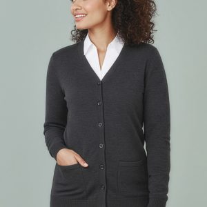 Button Front Womens Knit Cardigan