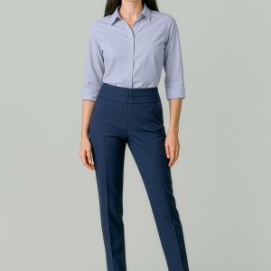 Womens Renew Mid-Waist Slim Leg Pant