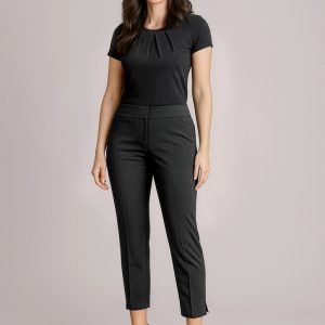 Womens Siena 7/8 Mid-waist Slim Leg Pant