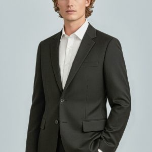 Mens Cool Stretch 2 Button Classic Jacket