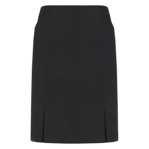 Womens Siena Front Pleat Detail Straight Skirt