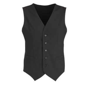 Comfort Wool Stretch Mens Peaked Vest