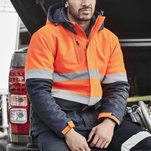 Unisex Hi Vis Antarctic Softshell Jacket